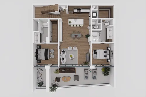 Floor plan D2