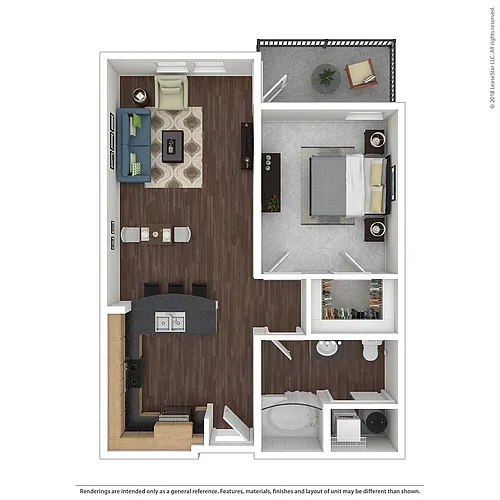 Floor plan The Madison