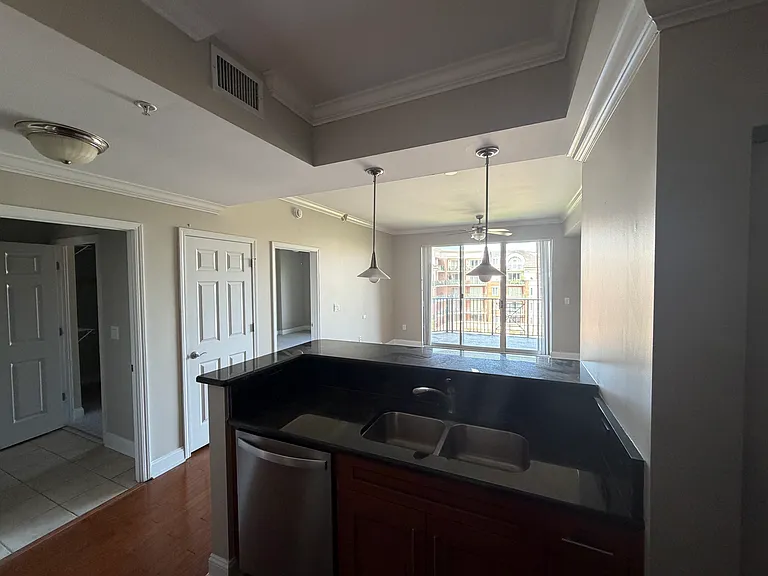 View from unit kitchen