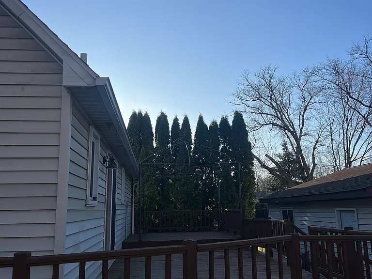 Back deck
