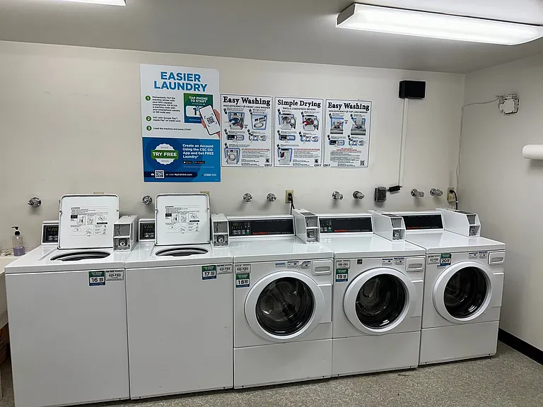 Shared laundry room