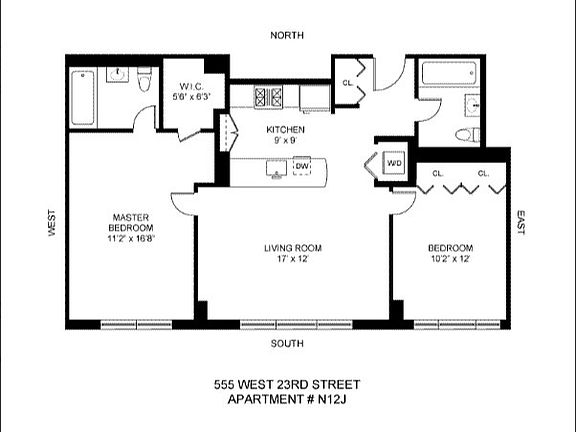 2nd image of 555 W 23rd St APT N12j