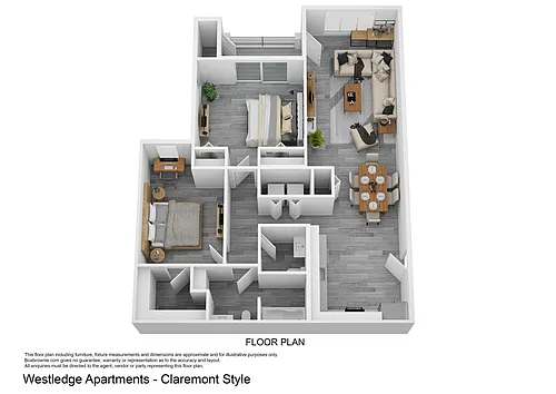 Floor plan Claremont