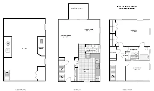Floor plan 32 Hawthorne Village