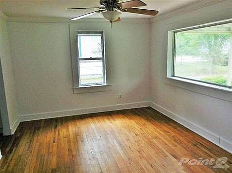 Living Room with hard wood floors and picture window