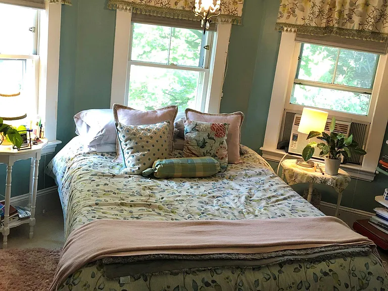 One of three bedrooms on this floor. This has a queen bed and walk in closet