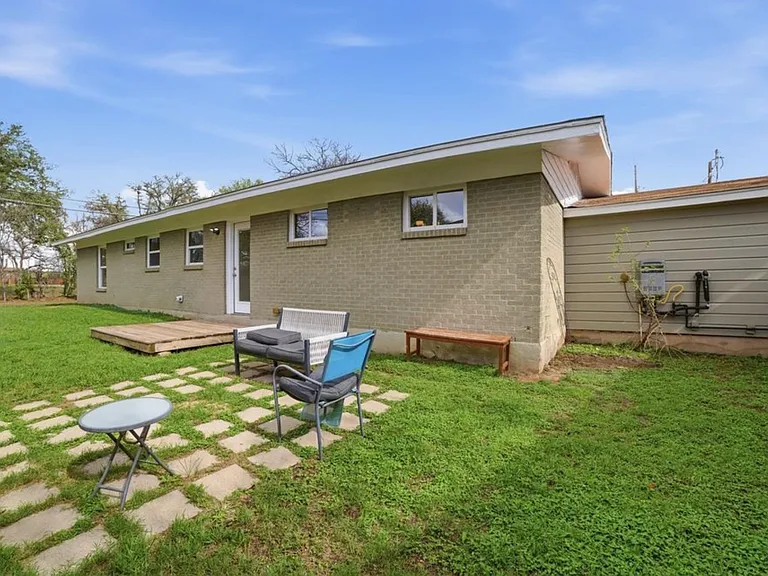 Rear yard