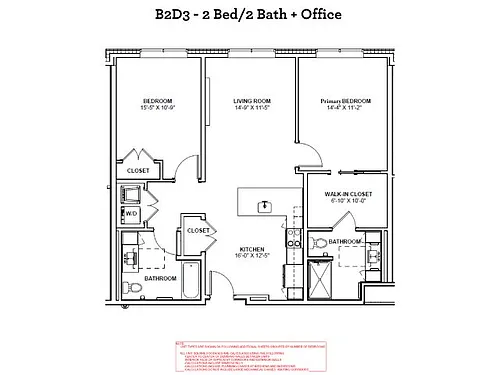 Floor plan B2D3