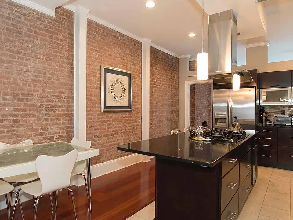 Kitchen with room for small dining table