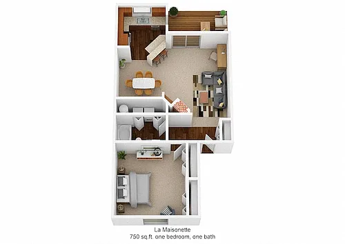 Floor plan La Maisonette