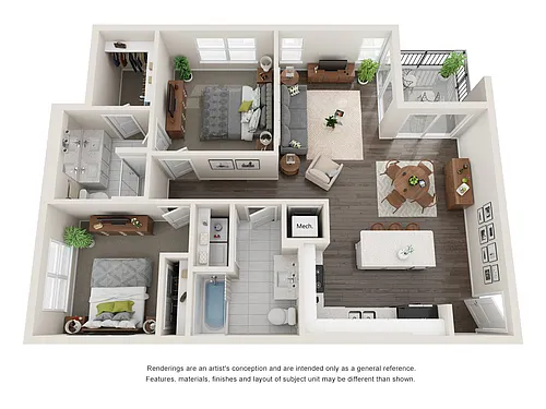 Floor plan B8-G