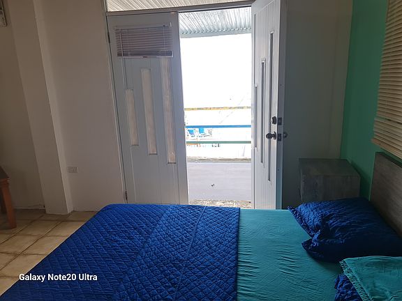 Room has access to a balcony overlooking the beach, sea and coastline