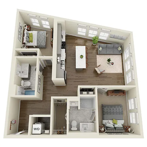 Floor plan Foltz