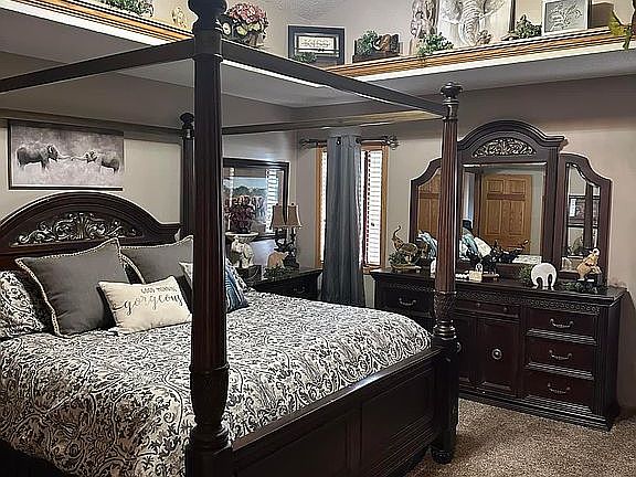 Master bed