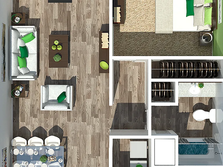 One Bedroom | One Bathroom One Bedroom | One Bathroom