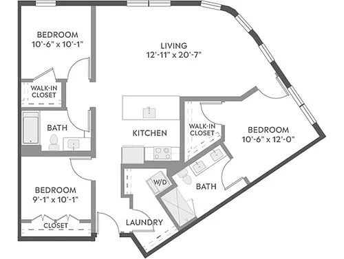 Floor plan D3