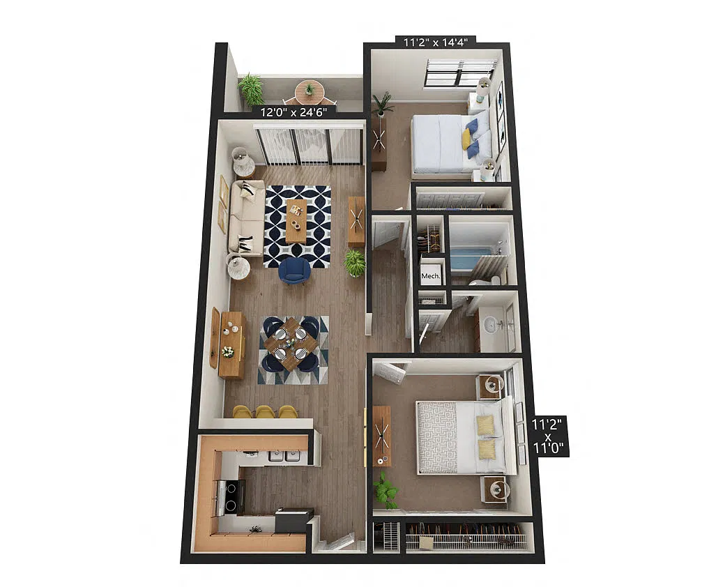 Floor plan Saffron