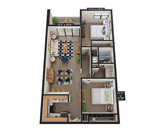 Floor plan Saffron