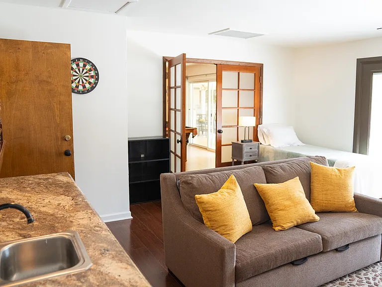 second living room area or 5th bedroom