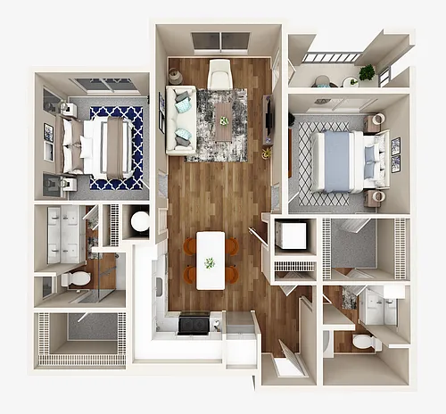 Floor plan B1