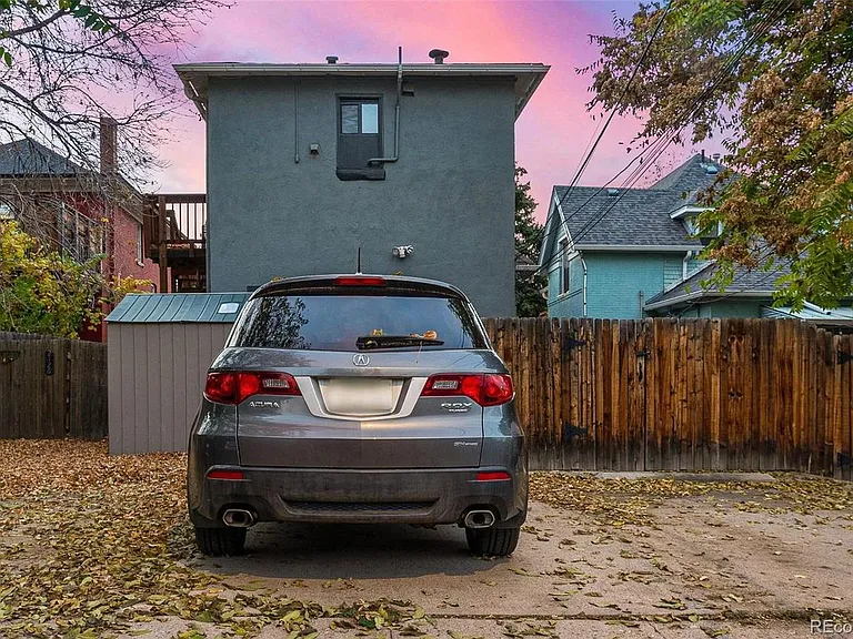 View from alley