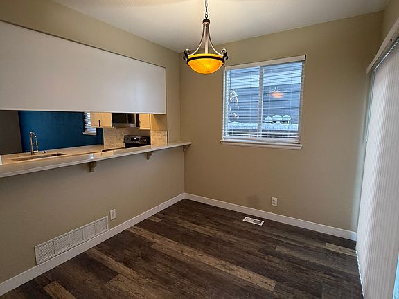 Bonus space behind kitchen