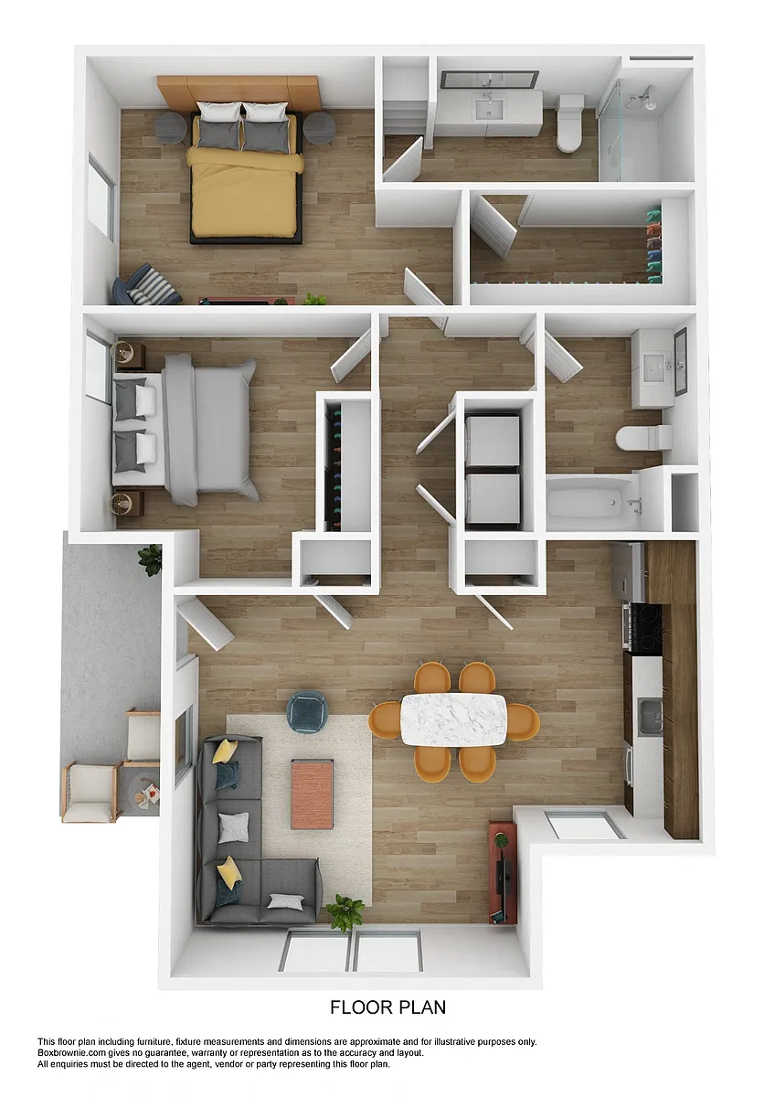 Floor plan Ellsworth-Villa
