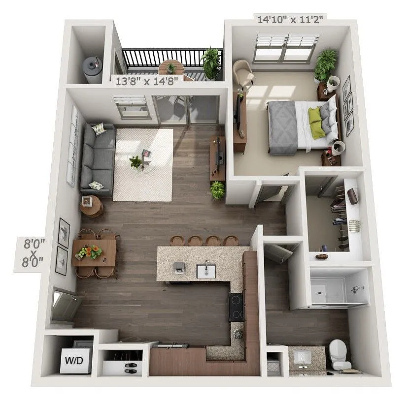 Floor plan Mile