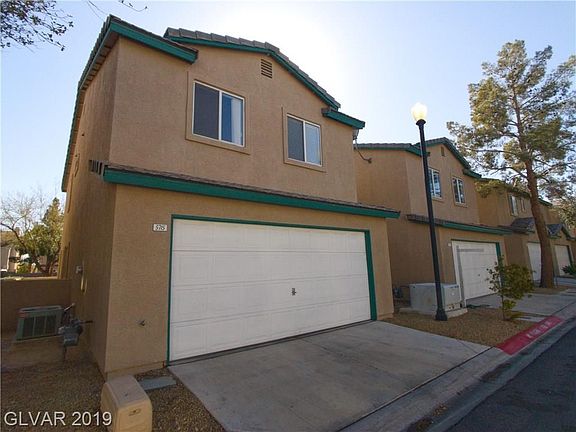 2 Car garage entrance from back of house