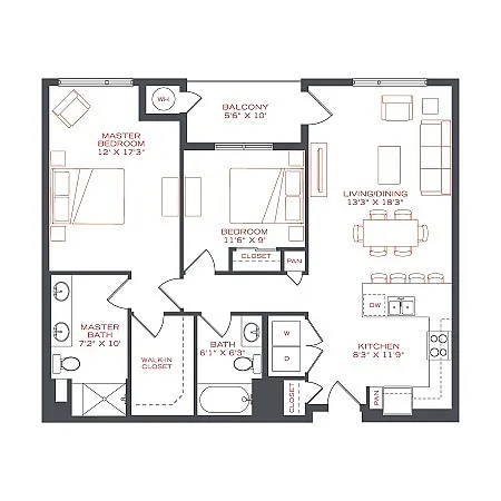 Floor plan Magpie