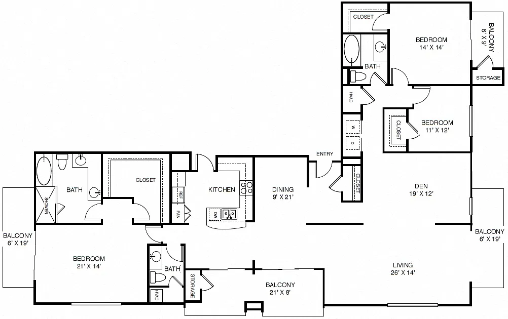 Floor plan PH3