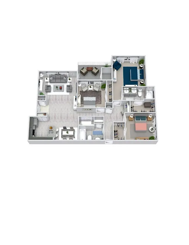Floor plan C1B