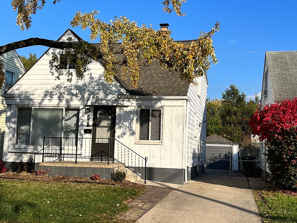 House and garage