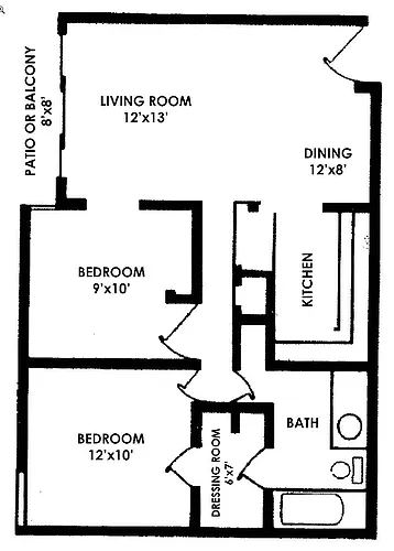 Floor plan The Goodale