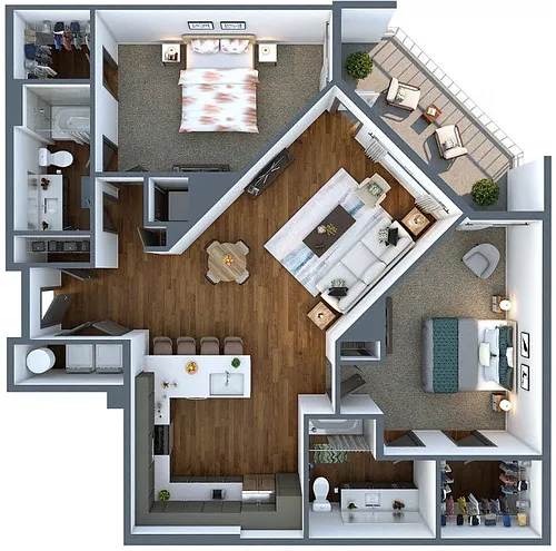Floor plan B4