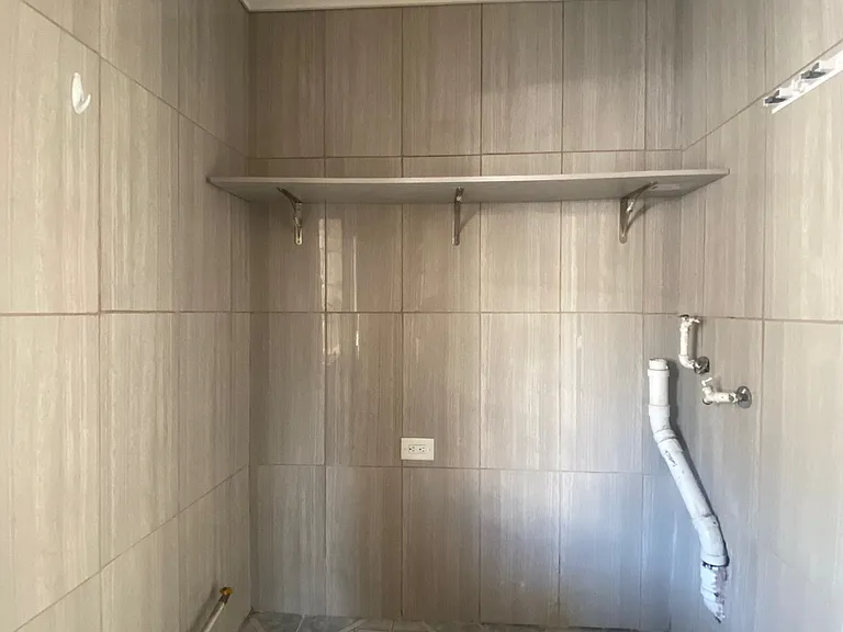 Washer & Dryer Hook up with Storage