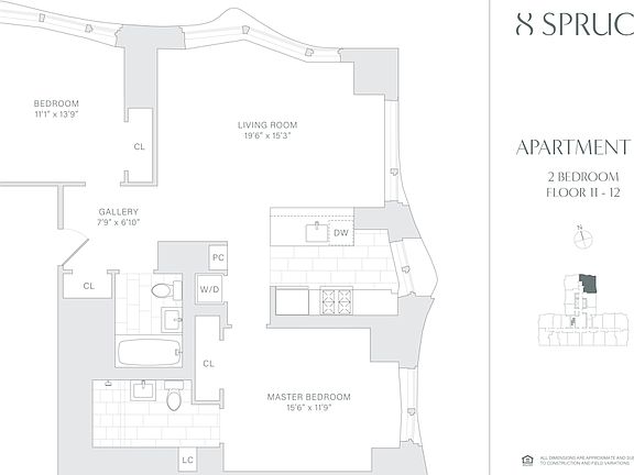 2nd image of 8 Spruce St APT 12A