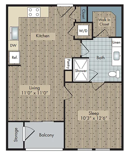 Floor plan A1