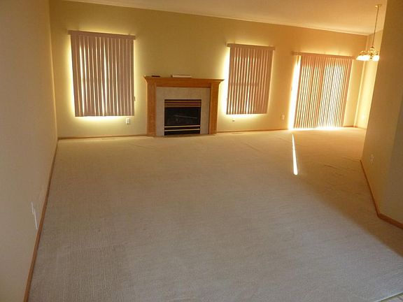 living room from front entry