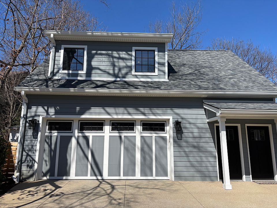 carriage house with fully private door/entrance (door on right)