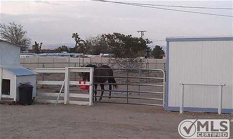 Tack room and stall for horse.