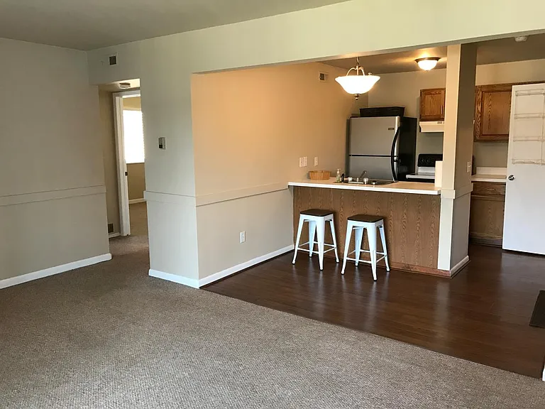 Kitchen and Hall