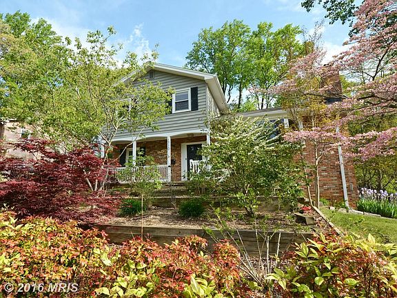 Lush landscaping provides cheerful color