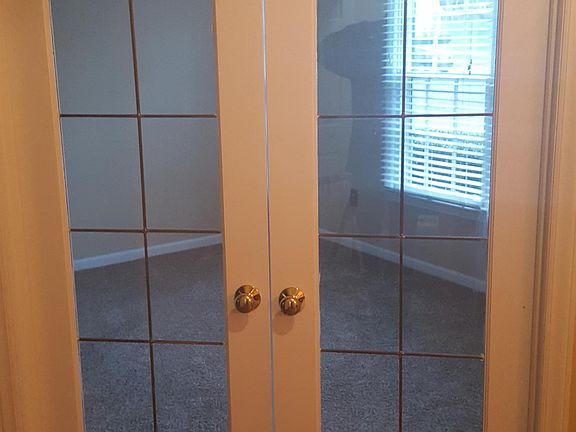 French Doors to Office off Foyer at Entrance