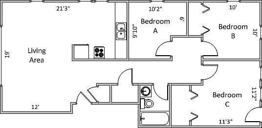 2nd image of 3810 Hoover Dr #13116481