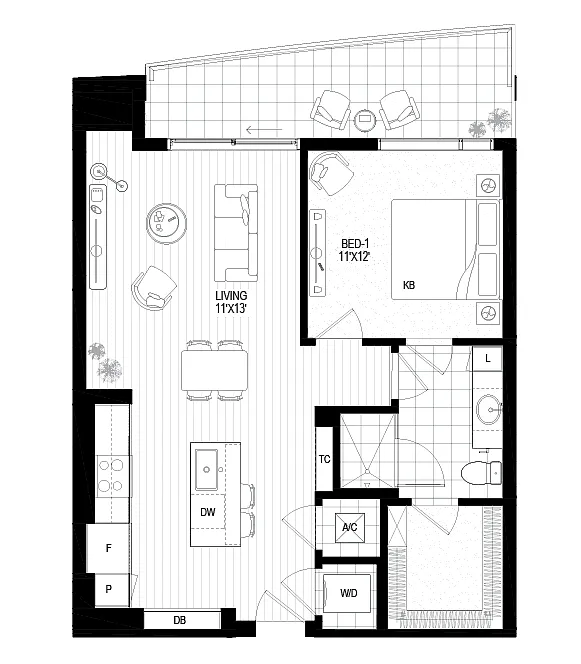 Floor plan A12