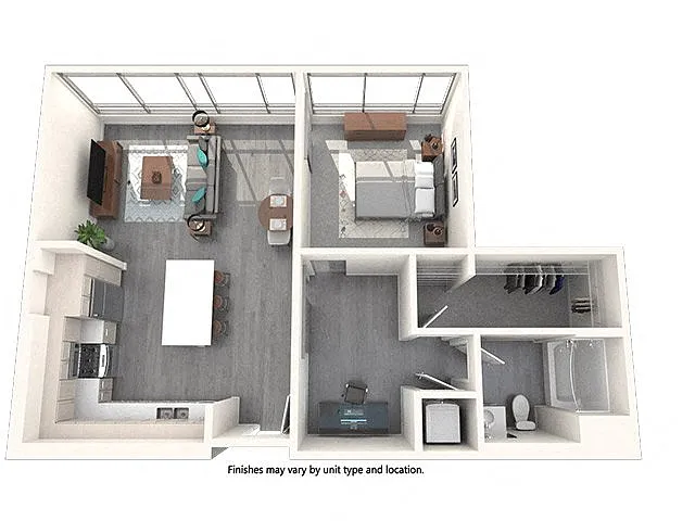 Floor plan Vive Luxe A7 Juniper