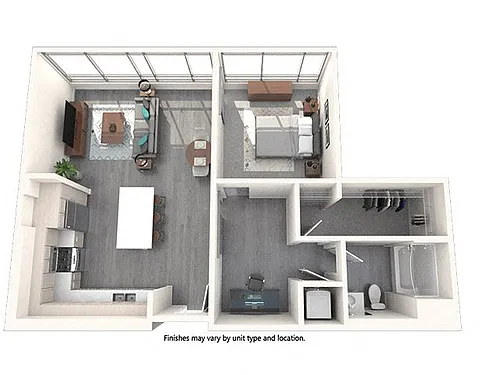 Floor plan Vive Luxe A7 Juniper