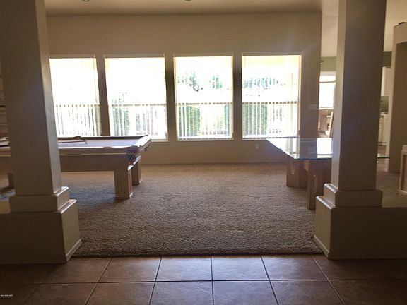 View from foyer into living/dining room