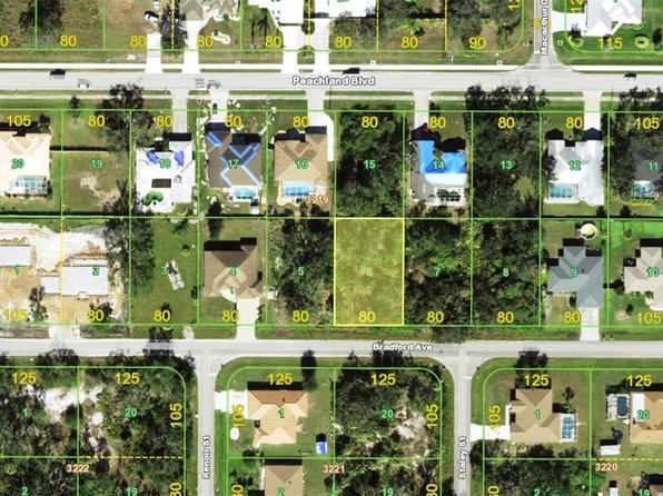 22334 BRADFORD AVENUE LOT 6, PORT CHARLOTTE, FL 33952